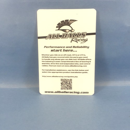 NEW SUZUKI UPPER A-ARM BEARING KIT ALL BALLS RACING 05-10 2005-2010 KING QUAD - Picture 12 of 12