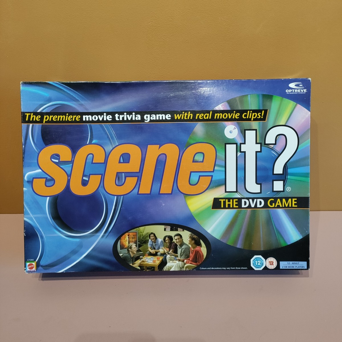 Mattel Scene It? The DVD Game Movie Trivia Board Game 2004 Vintage