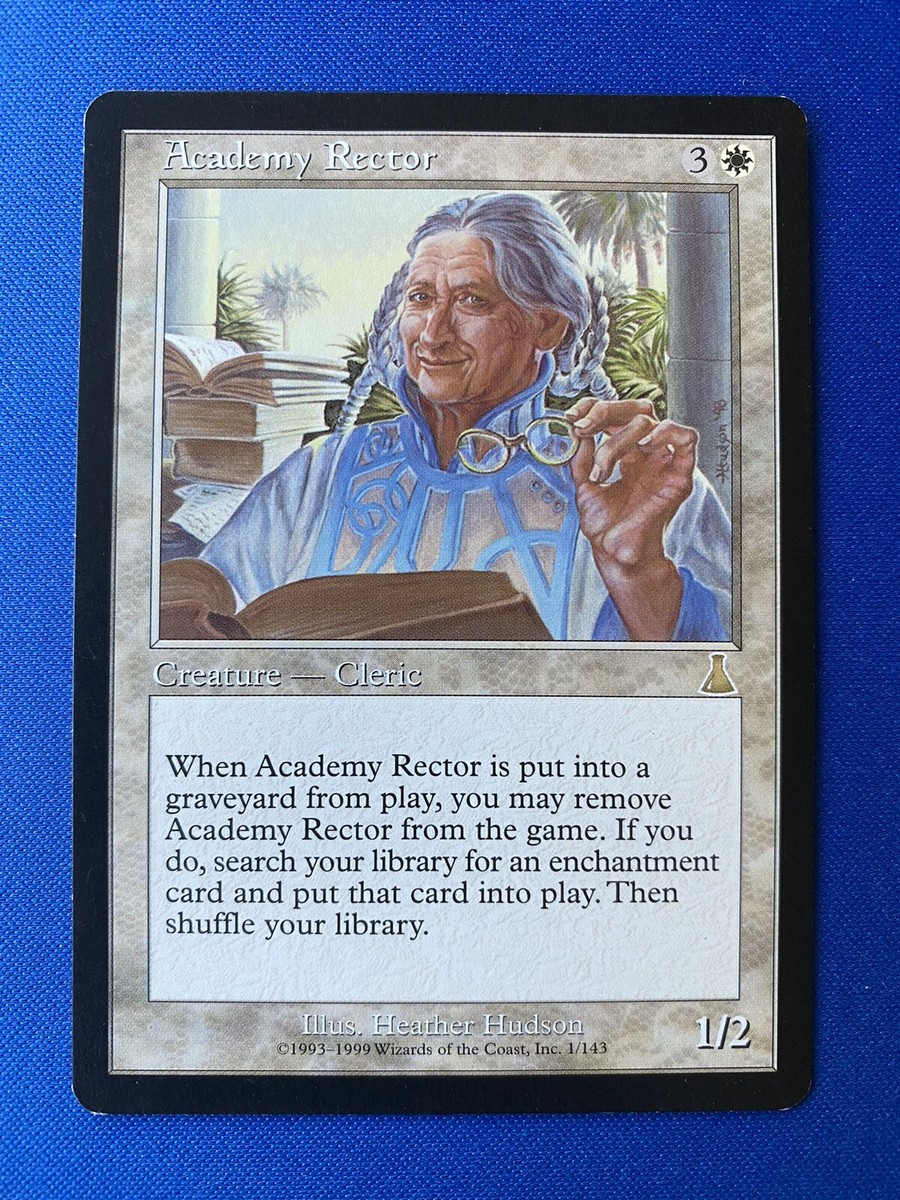 Academy Rector - Urza's Destiny - MTG - Unplayed - 1999 | eBay