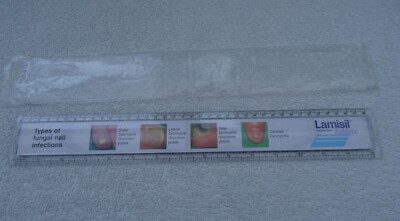 Stabiles Doktorlineal aus Kunststoff 15''/38cm. Nagelpilzinfektionen Fotos. Werbung