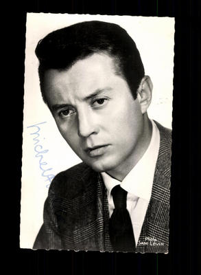 Michel Auclair Autograph Card Original Signed # BC 109474