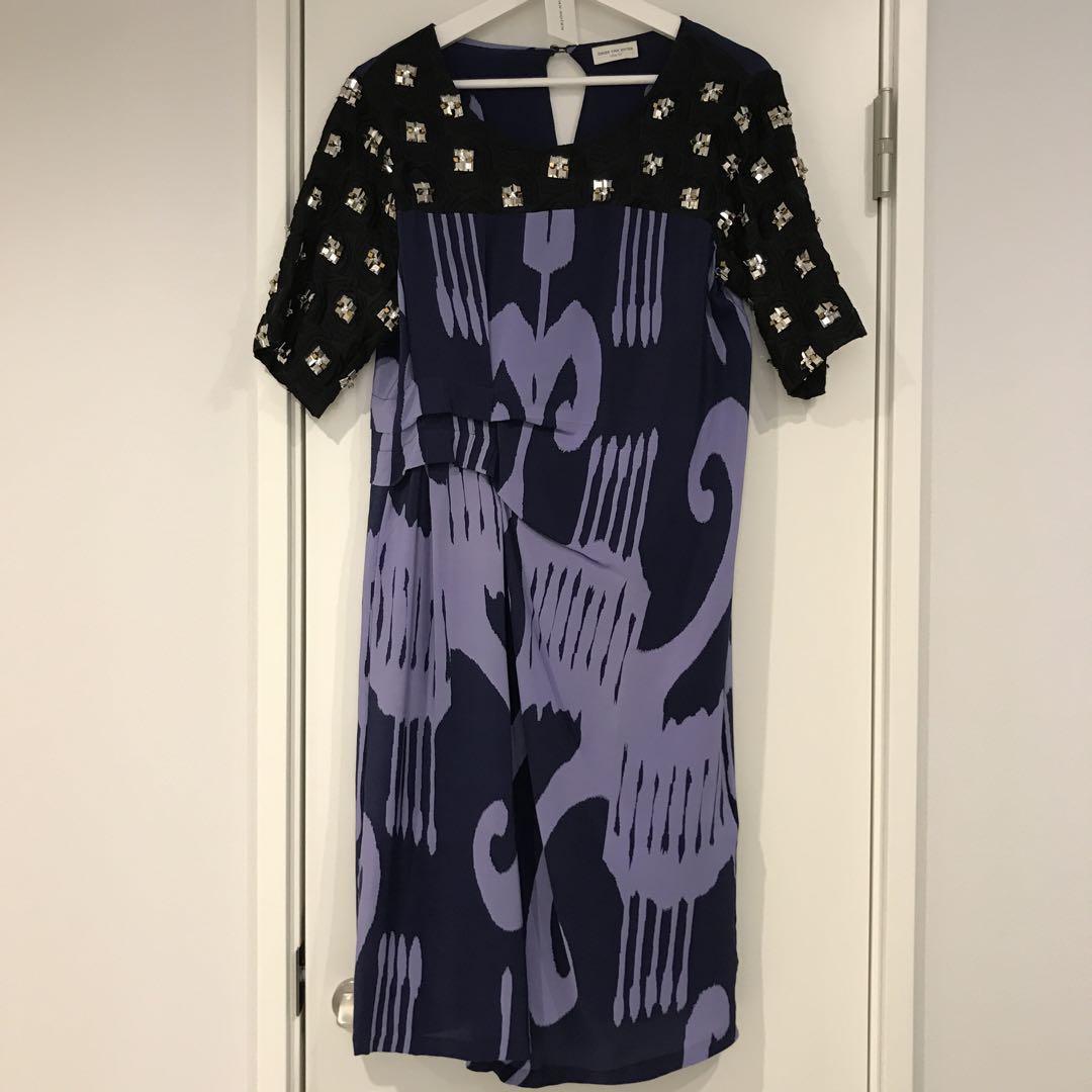 美品！dries van noten チュニック　シルク　36 美品！dries van noten チュニックシルク36
