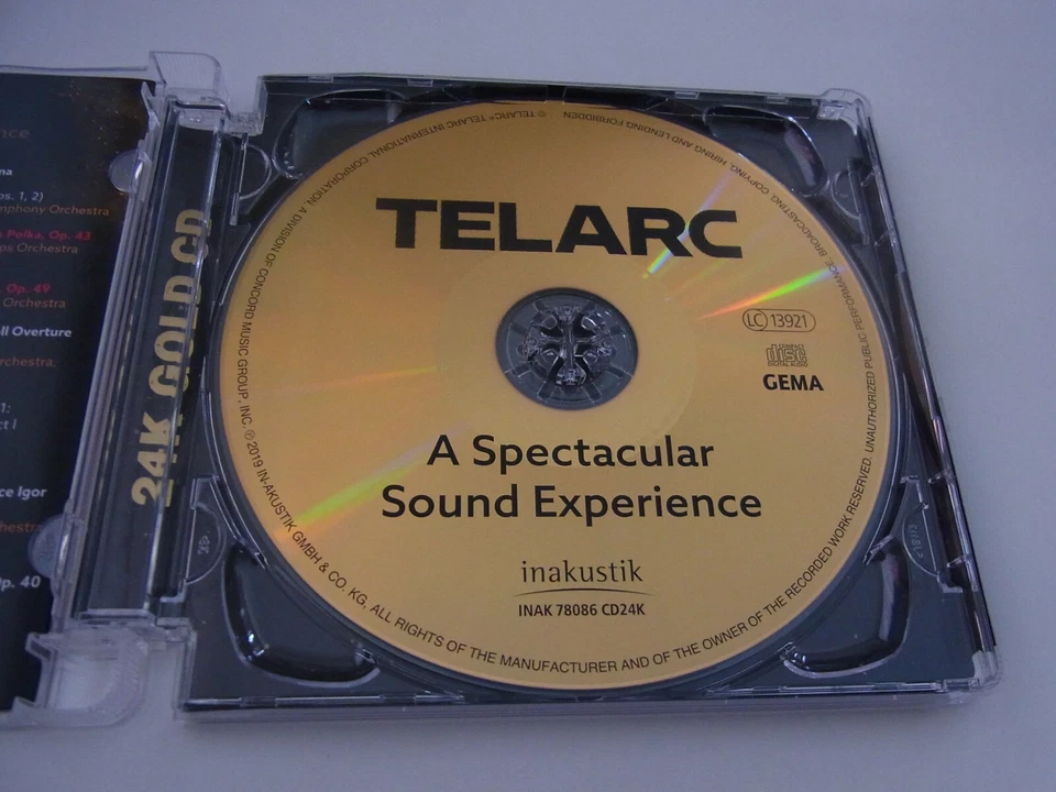 Telarc / A Spectacular Sound Experience CD ( 24 Karat Gold ) inakustik - Bild 3 von 3