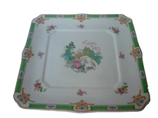 Myott Staffordshire Arlington Platter Square Serving 12 X 12 England Floral