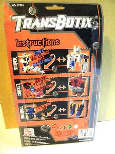 TRANSBOTIX Red PlayMind Robot Transforms Battle Warrior No 57622 - Picture 3 of 3