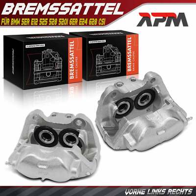 2x Bremssattel Vorne Links Rechts für BMW 5er E12 525 528 520i 6er E24 628 CSi