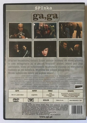 Ga, Ga: Chwala Bohaterom/Glory to the Heroes 1985 Piotr Szulkin Reg0 DVD EN Sub - Picture 2 of 3