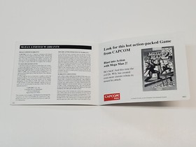 Street Fighter 2010 Authentic Original NES Nintendo Manual Only **