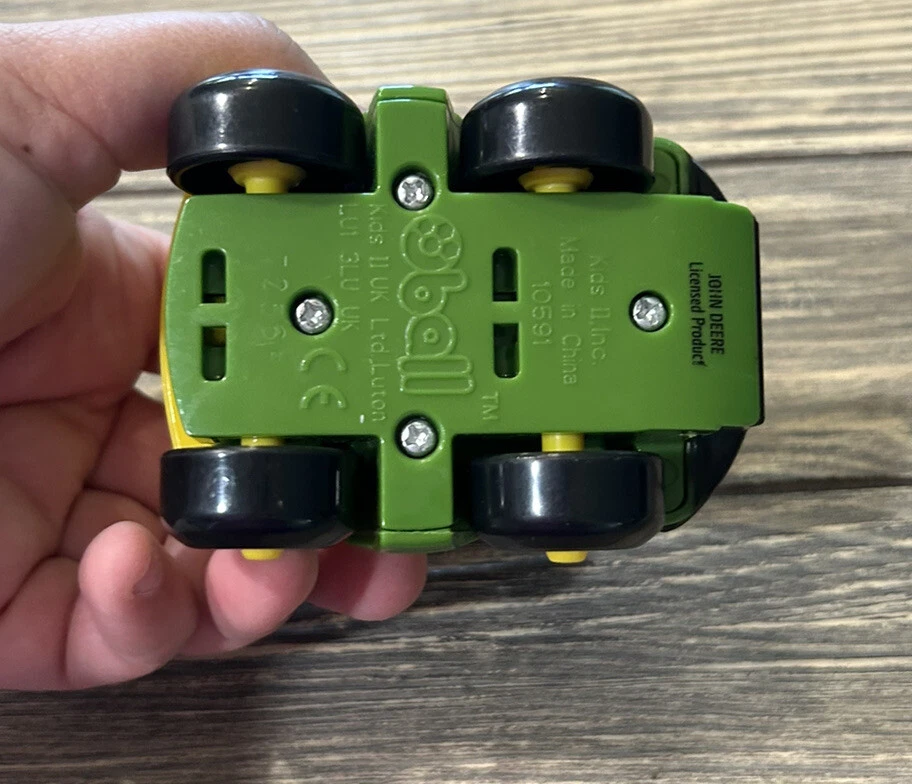 John Deere Ball Kids II Toddler Plastic Car Green - Image 3 of 3