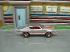 Hot Wheels Oldsmobile  442 W30 Custom  Redline Wheel Conversion '60's Muscle Car