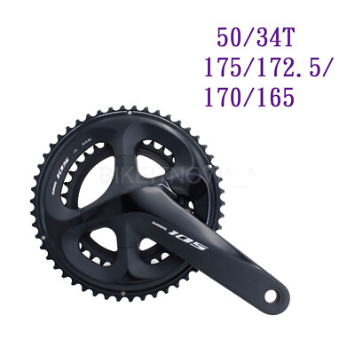 Shimano 105 FC-R7000 Bike Crank Set W/O BB,165/170/172.5/175mm (50