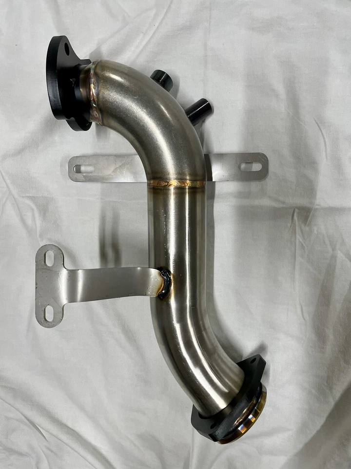 Downpipe Jeep Wrangler 2.8 CRD Dekat Catalizzatore Rubicon Sahara Sport JK JKU - Immagine 2 di 4