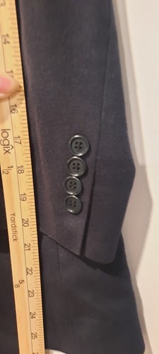 LORO PIANA x BROOKS BROTHERS 100% Cashmere Navy Blazer SPORT COAT $1200 MRP See - Picture 12 of 15