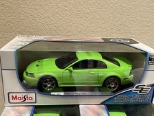 118 Maisto 2003 Ford Mustang Cobra Svt Terminator Lime Green New Low Stock