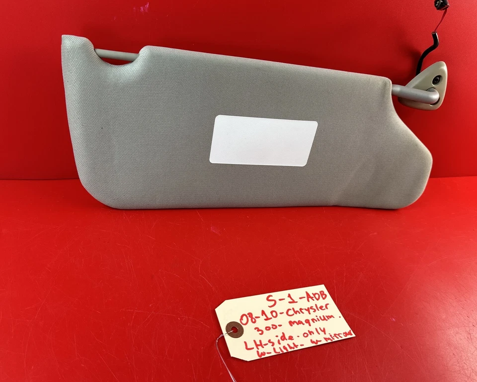 Оригинальный бежевый солнцезащитный козырек со стороны водителя для Dodge Magnum Chrysler 300 2008-2010 годов выпуска левая сторона - Изображение 2 из 4