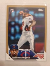 2023 Topps Series 2 Ronny Henriquez RC #372 Gold Parallel /2023 Minnesota Twins