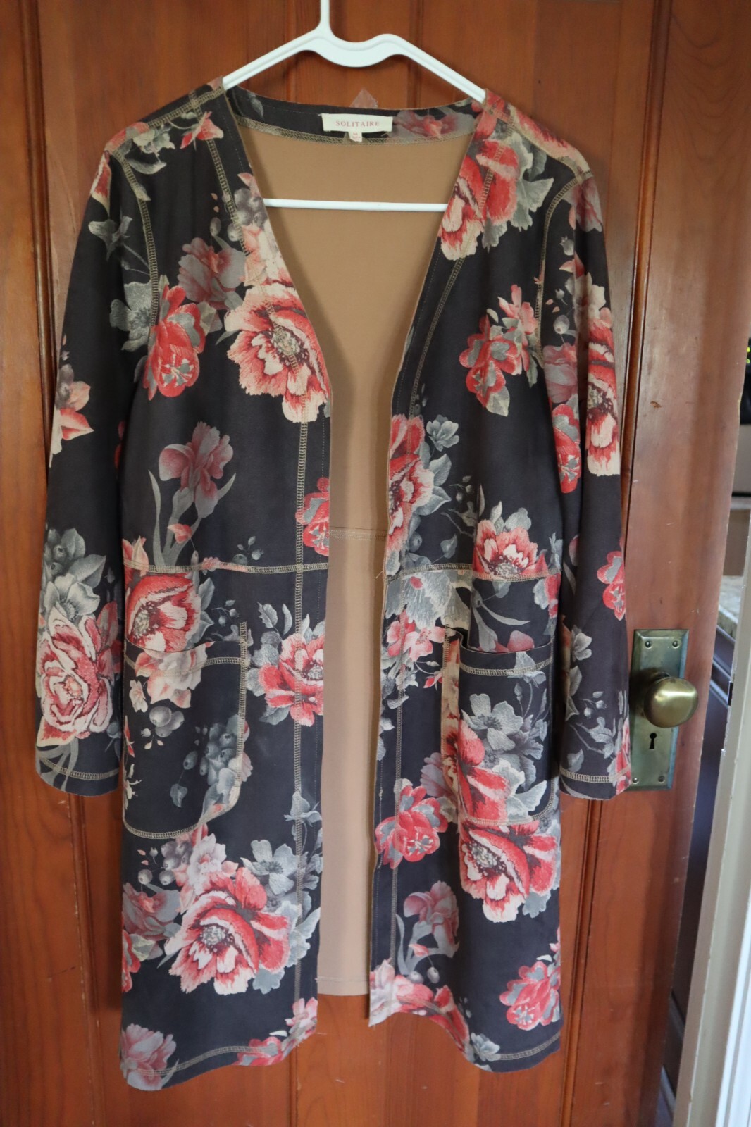 Multicolor Floral Pattern SOLITAIRE Anthropologie… - image 1