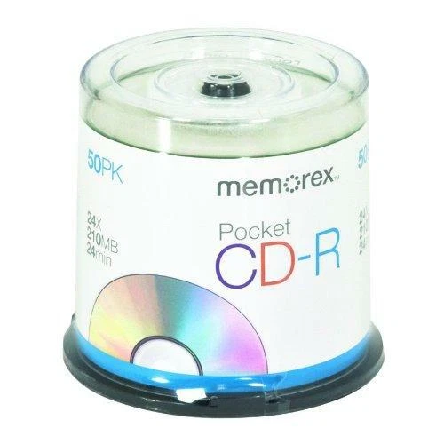 Memorex Blank CD-R 80 Min 700 MB 52X Recordable Disc CDR