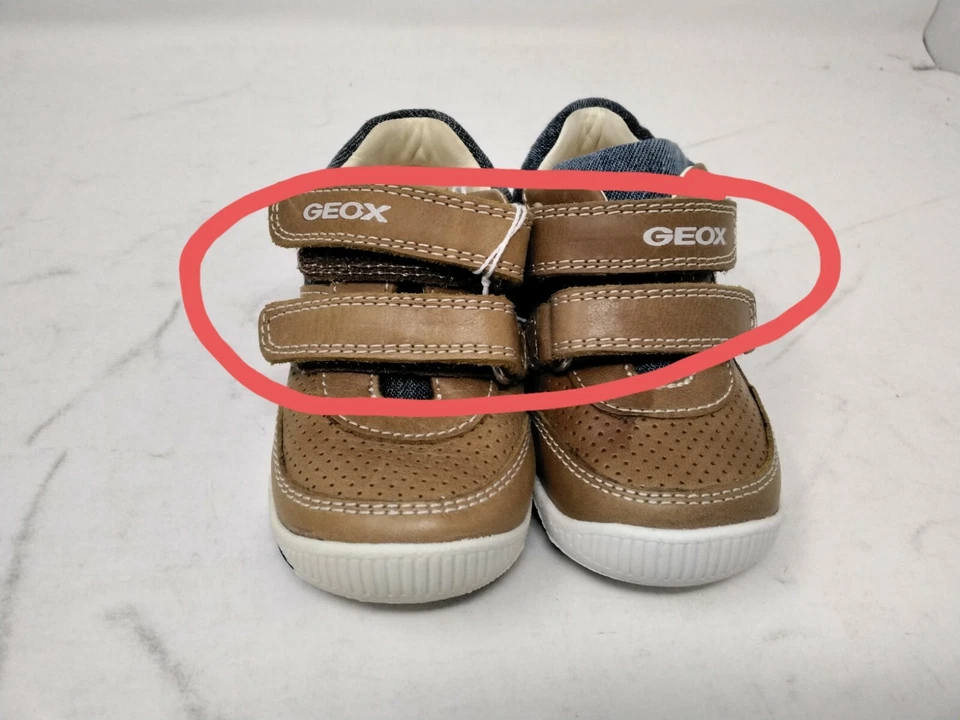 Geox Respira B N.Balu B.A- Bebé Niño (Talla 4)- Informal- Marrón- *Nuevo* Con Defectos Foto 4 de 4