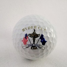 Ryder Cup Oak Hill Logo Golf Ball
