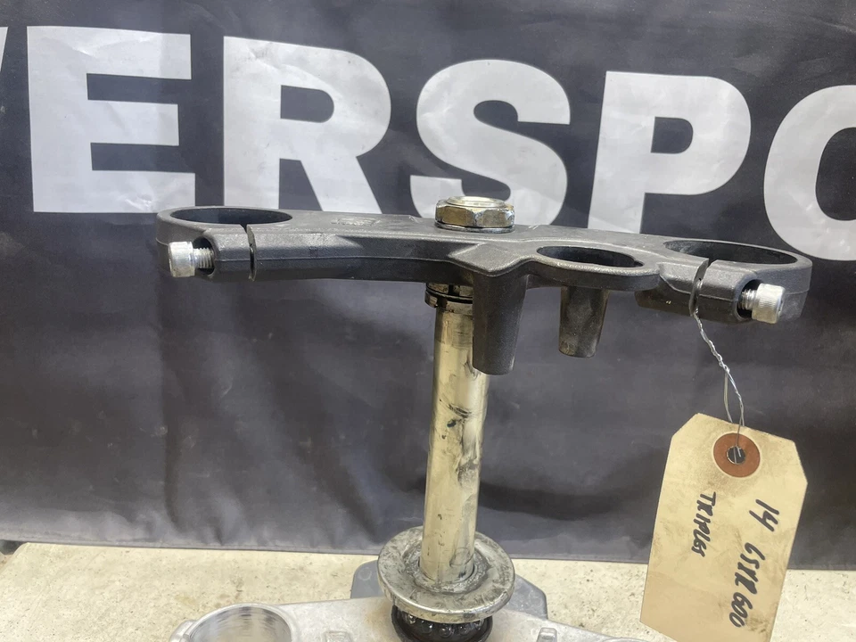 2006 - 2021 SUZUKI GSXR600 GSXR750 TRIPLE TREE STEERING STEM FRONT LOWER FORKS - Image 3 of 4