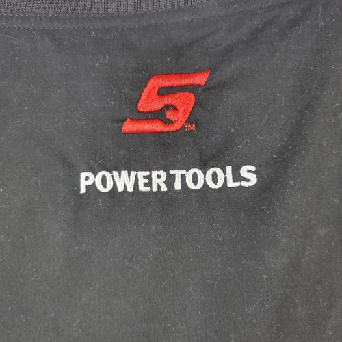 Snap-On Racing Mens Windbreaker Black XXL V-Neck Pockets Pullover Long Sleeve - Picture 17 of 17
