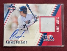 2018 Panini Stars and Stripes Relic Auto Raynel Delgado /299