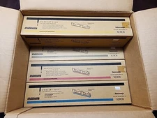 Tektronix Xerox Phases 6200 Imprimante Couleur Laser Kit Toner Cartridge's