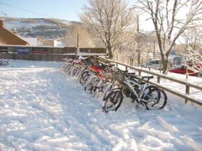 Photo 6x4 Hire bikes, Glentress Glentress/NT2839 Two days after [[222264 c2011