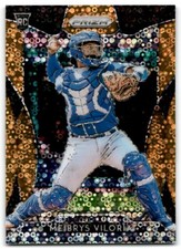 2019 Panini Prizm Neon Orange Donut Cicles Meibrys Viloria RC 061/150 Kansas