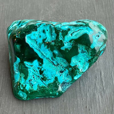 Blue Chrysocolla Malachite Polished Free Form Shape Mineral Crystal Stone 4 