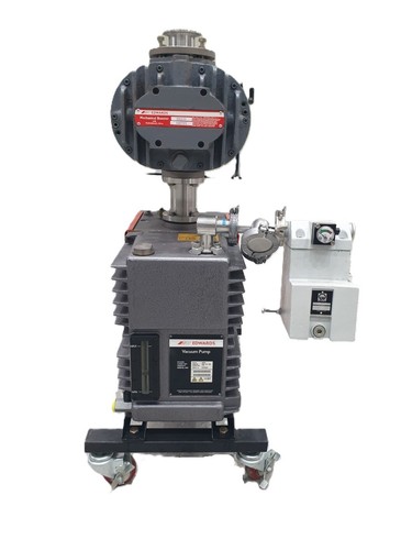 Applied Materials BOC EDWARDS 80 TWO STAGE VACUUM PUMP E2M80 & EH250 AMAT - Picture 5 of 9