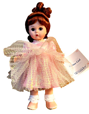 Vintage Madame Alexander Glitter Girl 8 inch collectible doll with tag