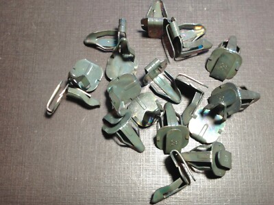 18-Piece NORS Door Panel Clip Set For 1964-1977 GTO, Skylark GS, 442 - Green Dichromate