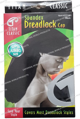 Titan Spandex Dreadlock Kappe - Super Jumbo Größe