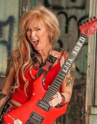 525842 LITA FORD 80s 90s Retro Vintage Photo 16x12 WALL PRINT