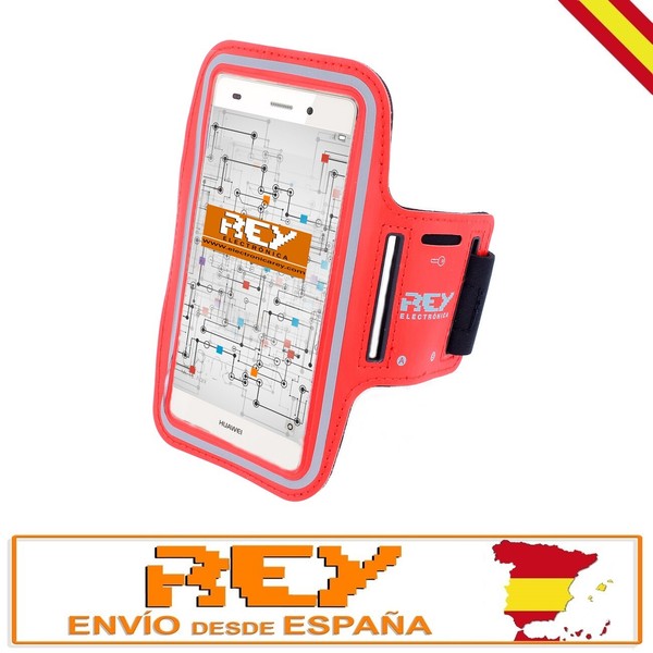 Brazalete Deportivo NUEVO para XIAOMI POCO X3 Reflectante ROJO s87