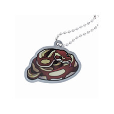 Geopets Travel Tag - Noodle the Snake Trackable Aluminum Pendant Number