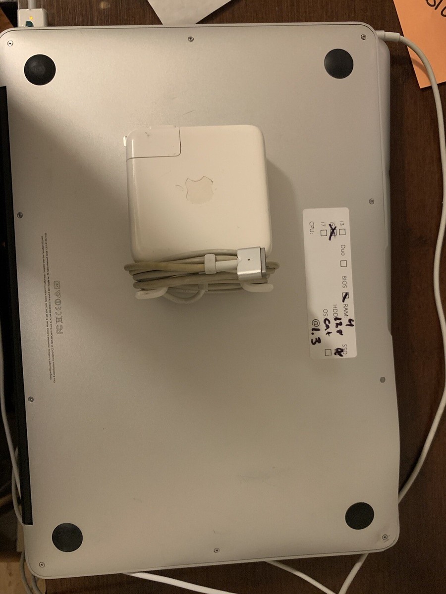 Apple MacBook Air A1466 13.3 inch work good 885909630899| eBay