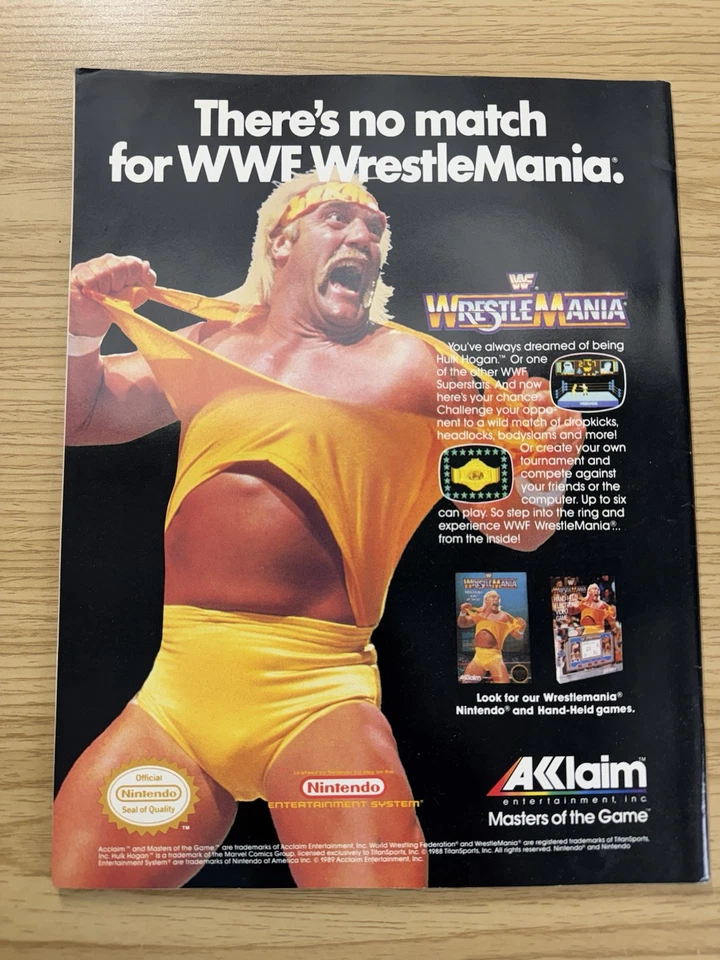 WWF Magazine September 1989 King Duggan Randy Savage Rockers Hillbilly Jim WWE Foto 2 de 3