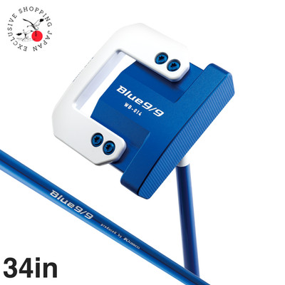 Kasco Blue 9/9 WB-014 White Back Wide Box Type Putter 1.5° Original Steel Shaft