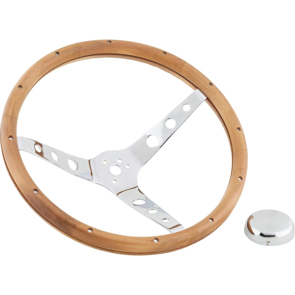 Volante clásico de madera Grant 201, 15 pulgadas Foto 3 de 4