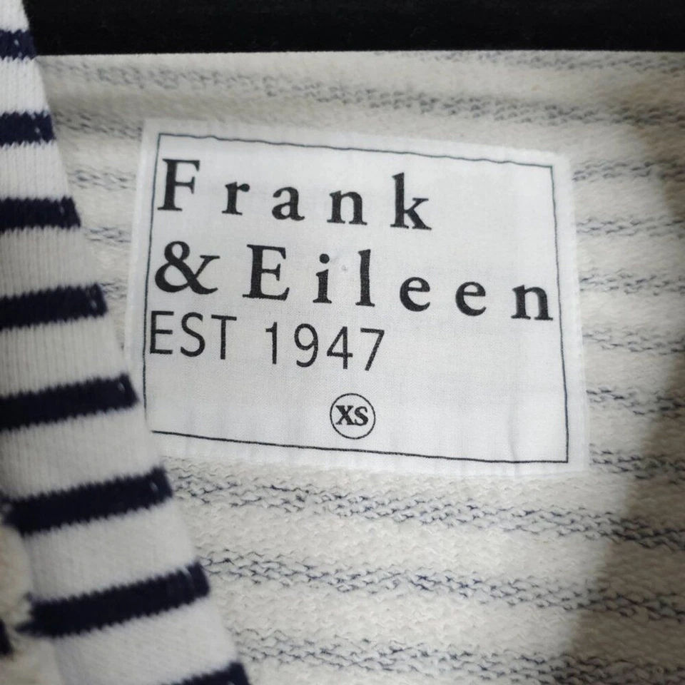 Frank & Eileen Lauren Polo Mini Dress Navy French Stripe Triple Fleece Size XS - Image 4 of 4