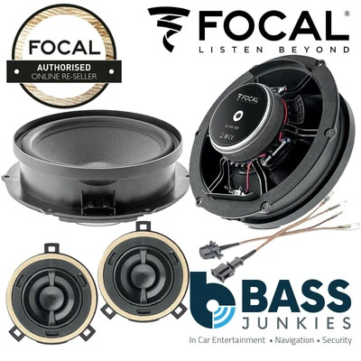 Focal 200 Watts Component Kit Upgrade Car Speakers For VW Golf MK7 MK7.5 MK8