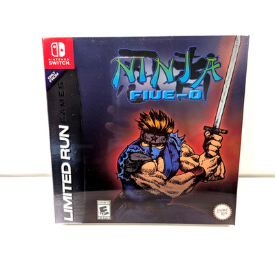 Ninja Five-O - Limited Run Games 246 Collector's Edition - Nintendo Switch - NEW