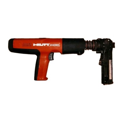  Hilti (DX 351) POWDER-ACTUATED FASTENING TOOL + MAGAZINE (X-MX 32) 