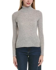 Sofiacashmere Turtleneck Wool & Cashmere-Blend Sweater Women's