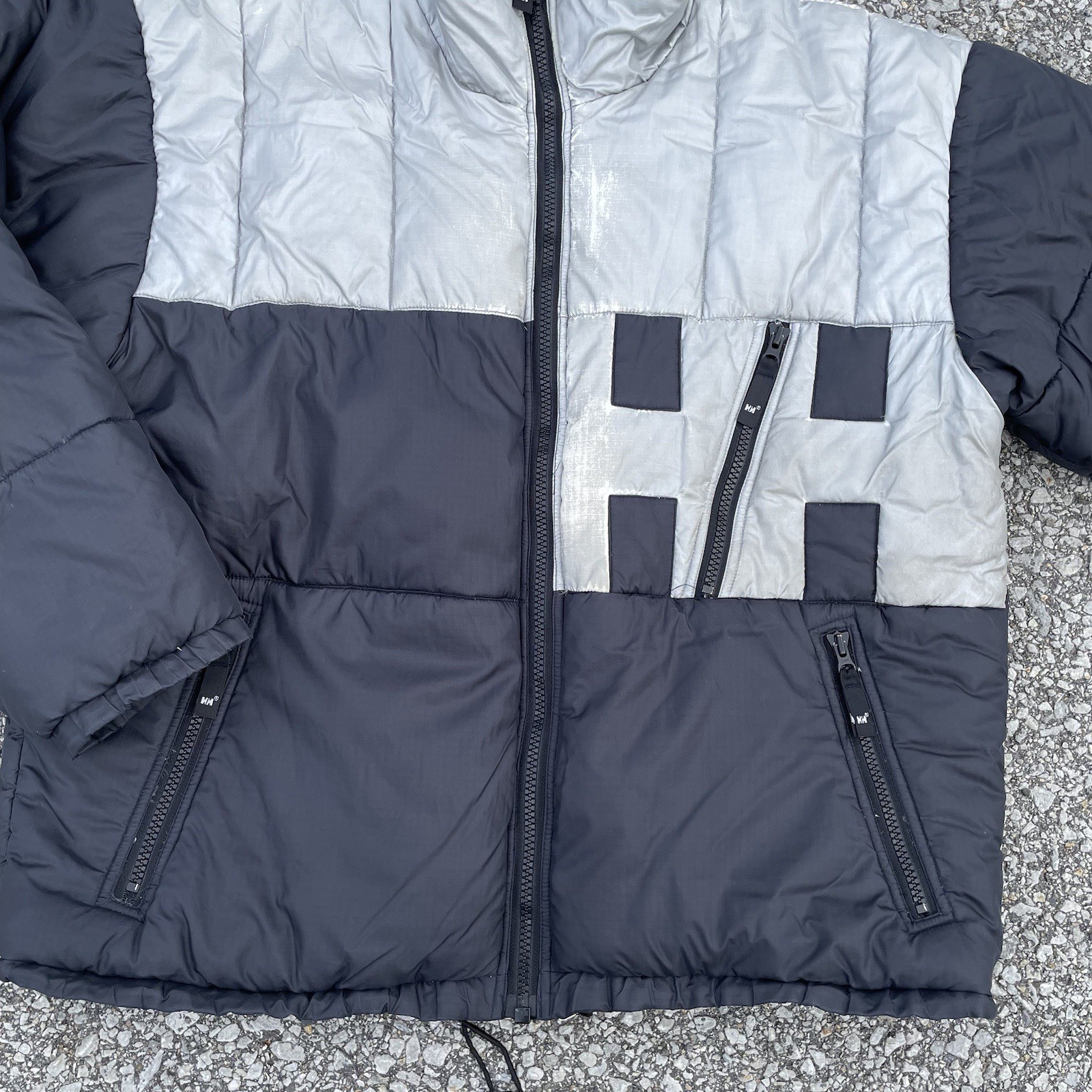 Helly Hansen Jacket Mens Extra Large Black Gray G… - image 6