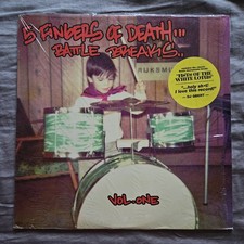 DJ Paul Nice - 5 Fingers Of Death Battle Breaks Vol 1 Vinyl LP Tested Strong VG