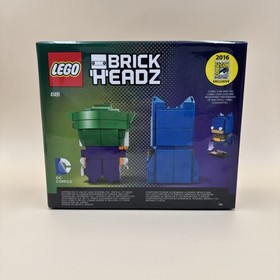 LEGO DC Brickheadz: Batman & the Joker (41491) - 2016 SDCC New Sealed Sample